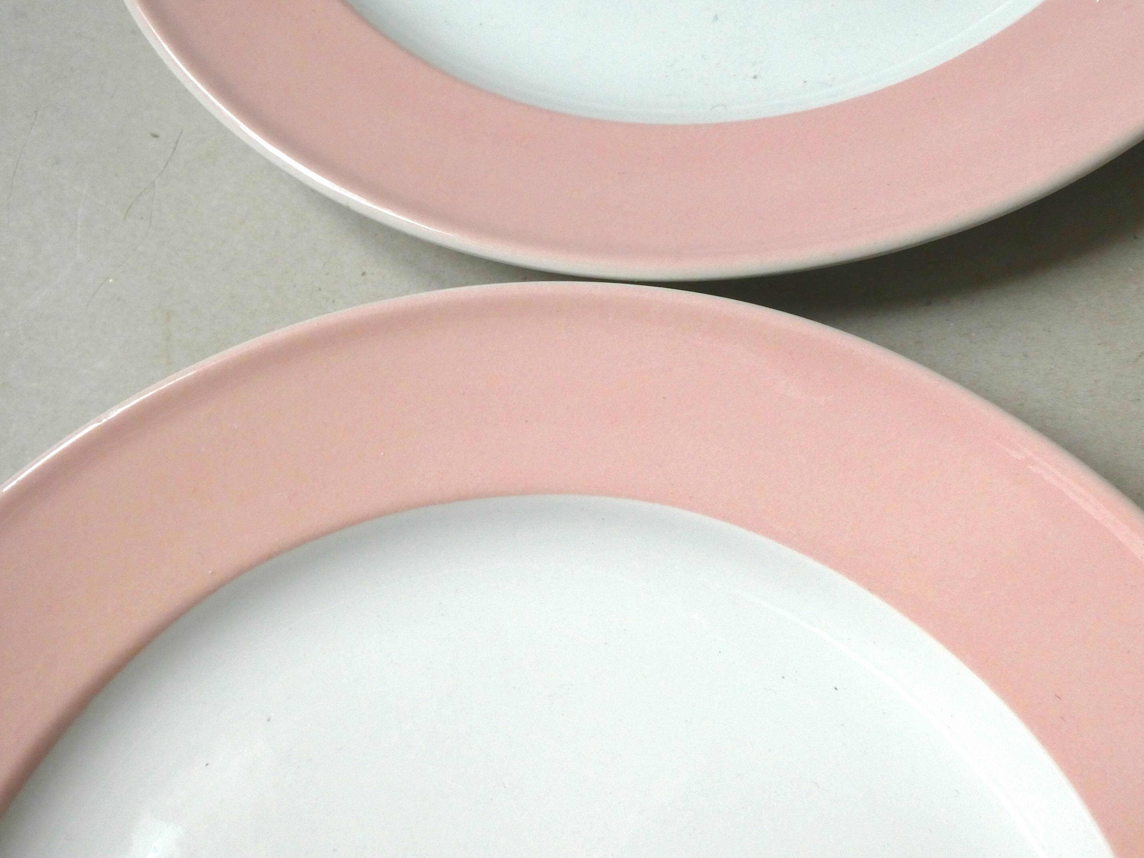 6 dinner plates Royal Boch La Louvière factory