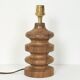 Lampe bois et corde