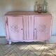 Buffet art déco rose pâle