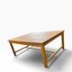 Table vintage XL en bois massif / table à manger / table de travail