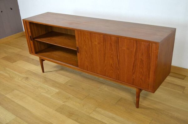 Enfilade danoise en teck par Arne Vodder modèle OS37 / Sibast 1960