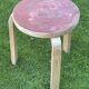Alvar Aalto Artek Stool 60 Finland 1950s Vintage Birch Original Patina