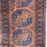 Vintage 20th century corridor Afghan carpet 88 X 329 CM