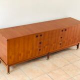 Teak enfilade by André Monpoix 1960