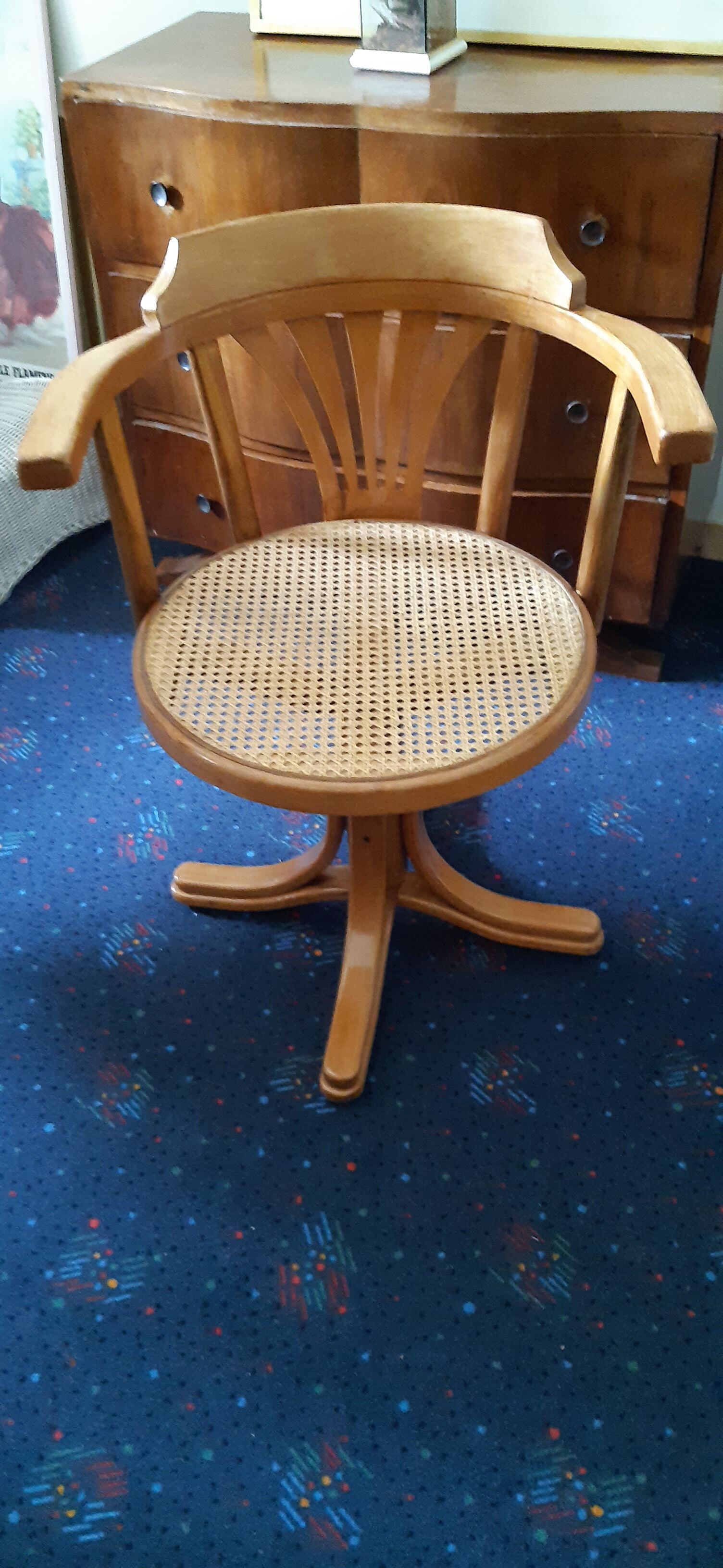 Swivel 70s office chair