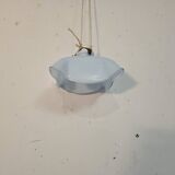 Blue opaline pendant light