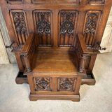 Neo-Gothic wardrobe from around 1900