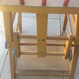 Highchair for little convertible child in walker
