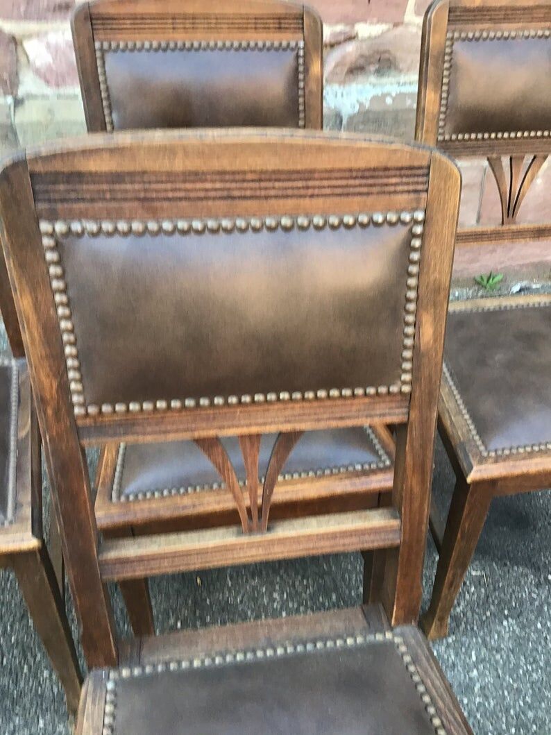 Set of 4 French chairs