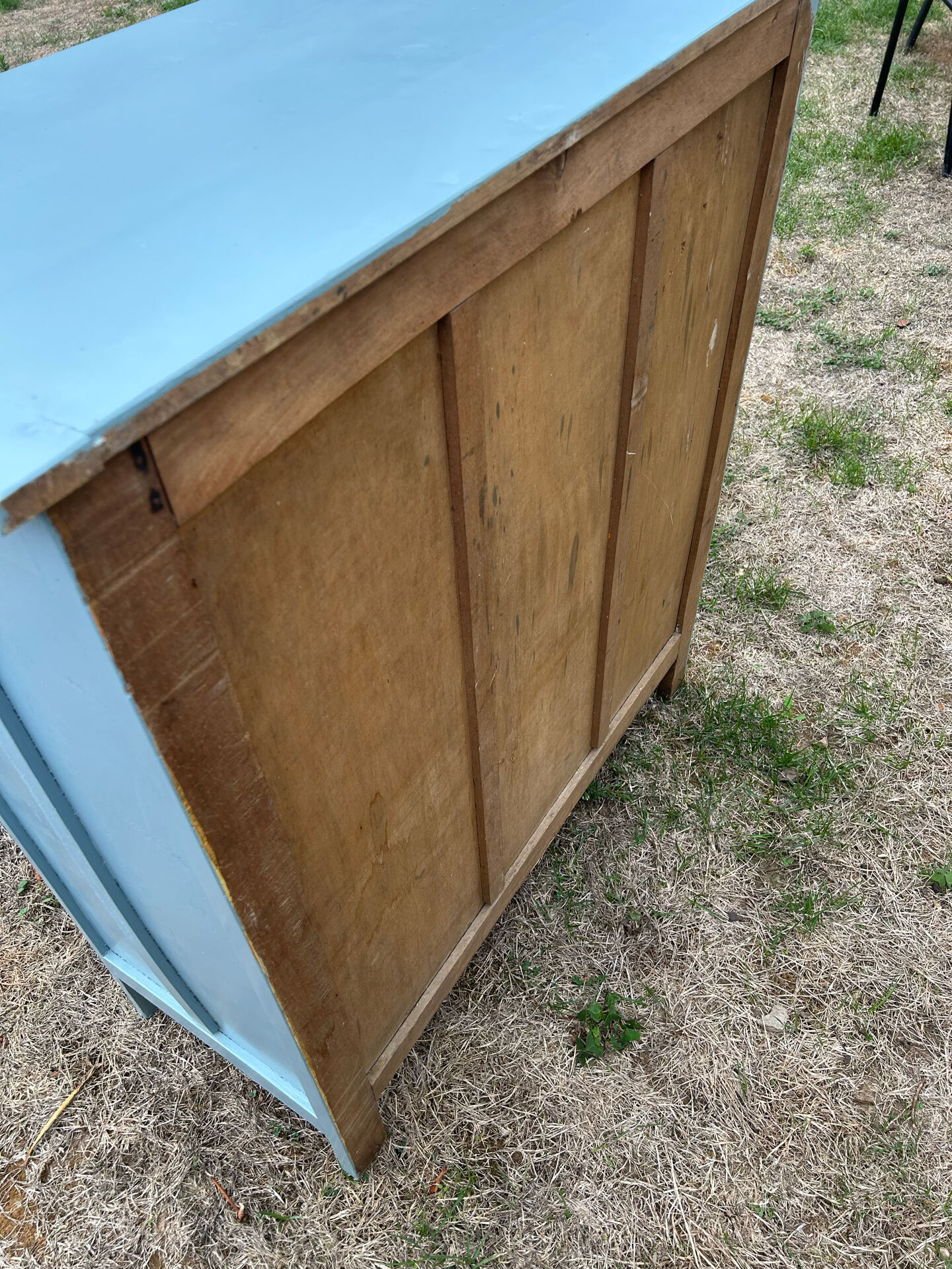 Buffet parisien vintage bleu 