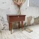 Chevet vintage placage acajou