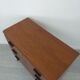 Scandinavian dresser 60s teak vintage compass feet