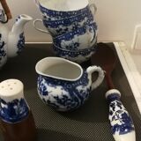 Japanese tea service apple blossoms