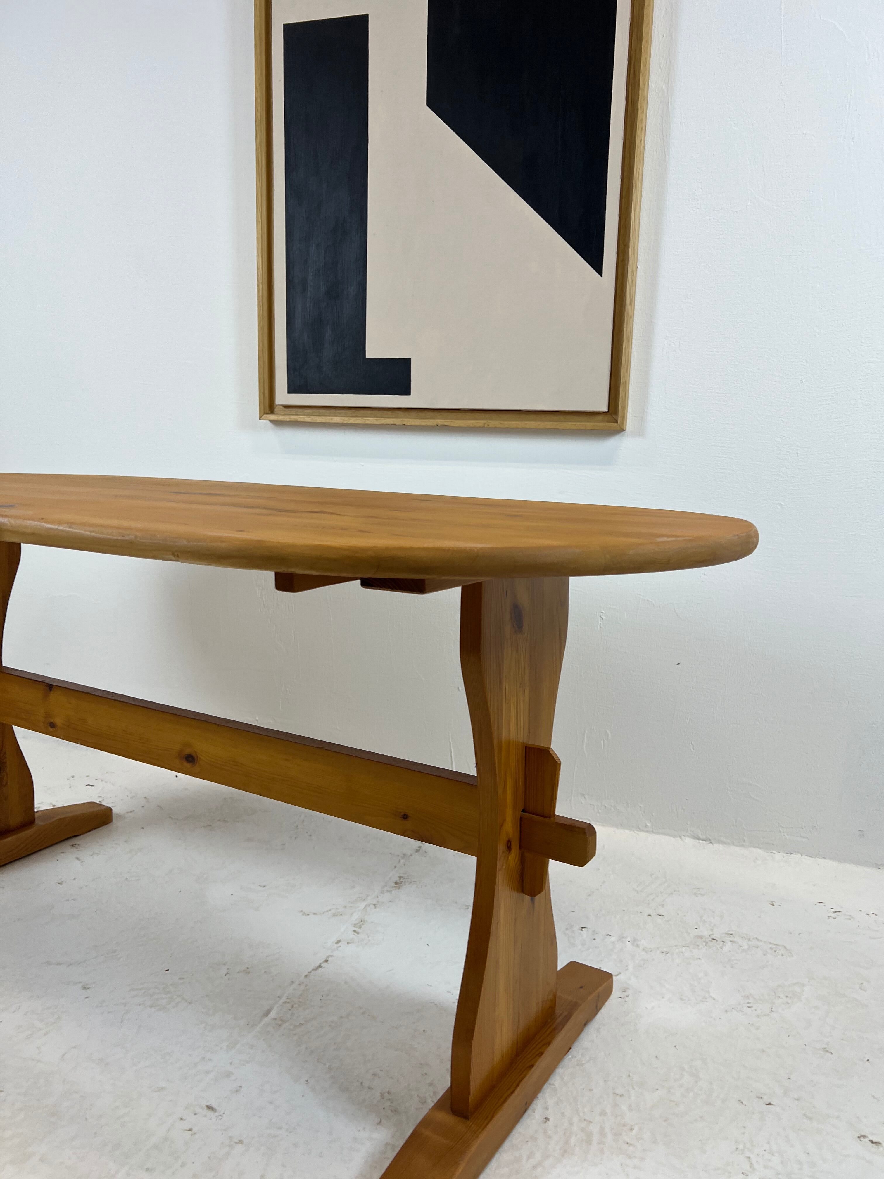 Pine dining table