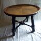 Vintage round coffee table