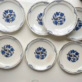 Blue bird model plates signed M Goupy 1925