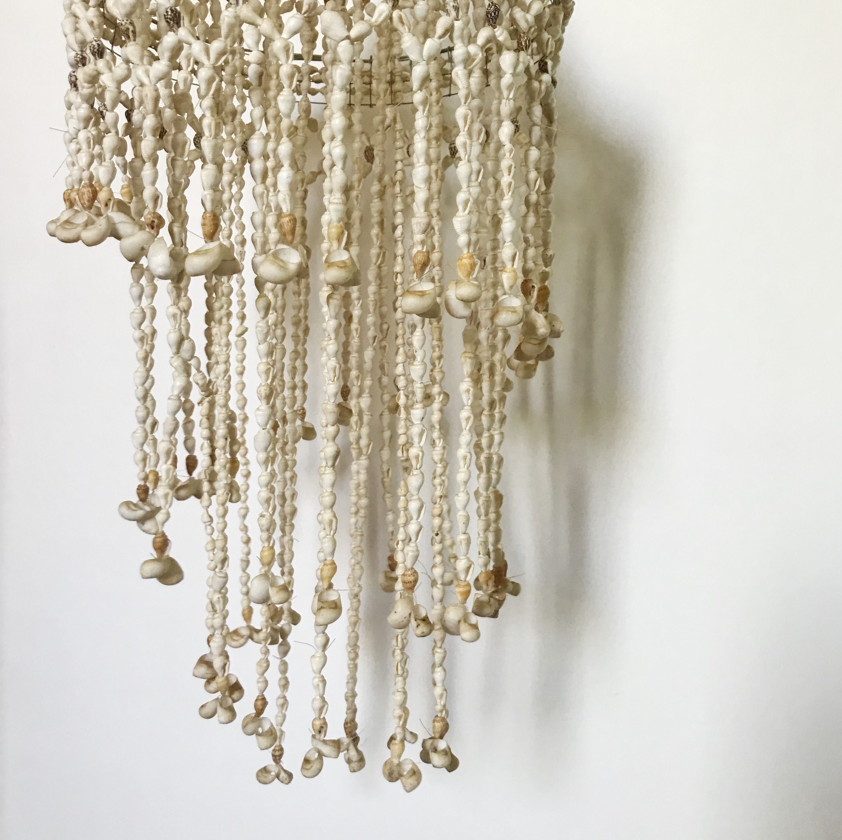 Vintage shell hanging from the 70s