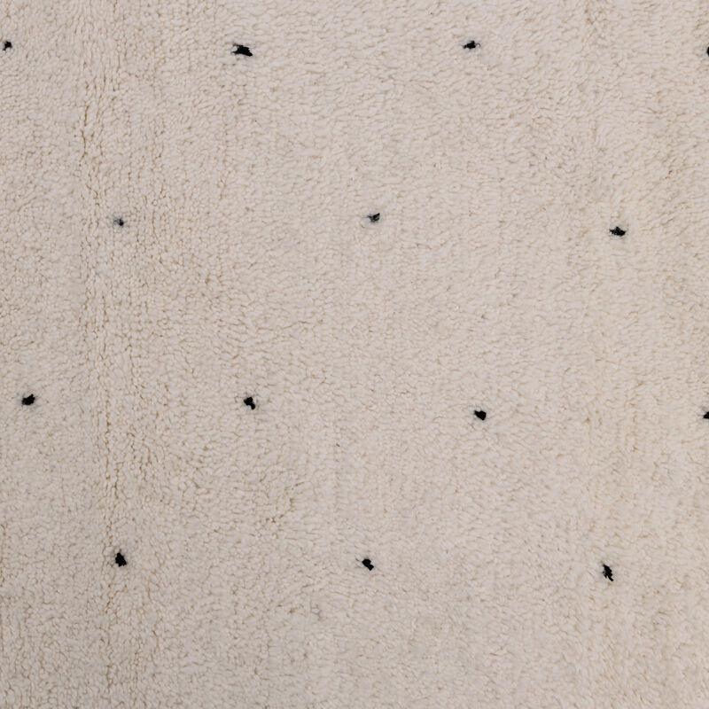 Berber carpet black peas 165x225 cm