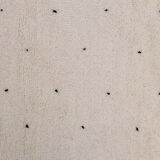 Berber carpet black peas 165x225 cm