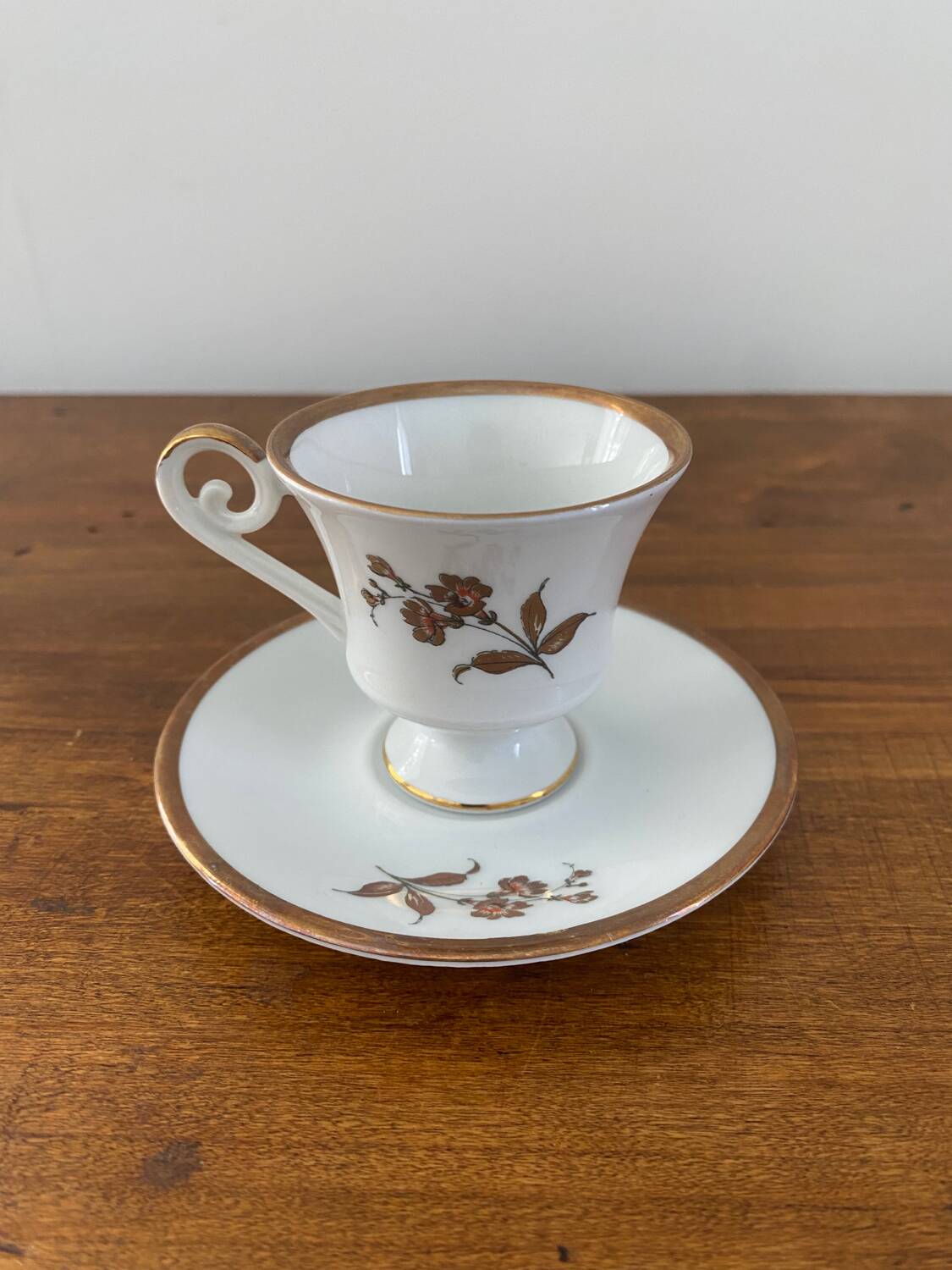 BAVARIA porcelain cup and saucer