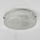 German vintage textured Murano glass flush mount, 1960s