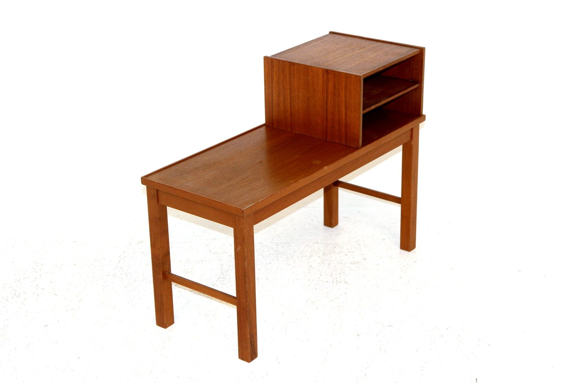 Teak telephone bench, Sweden, 1960