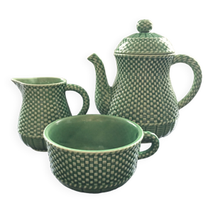 Service à café barbotine