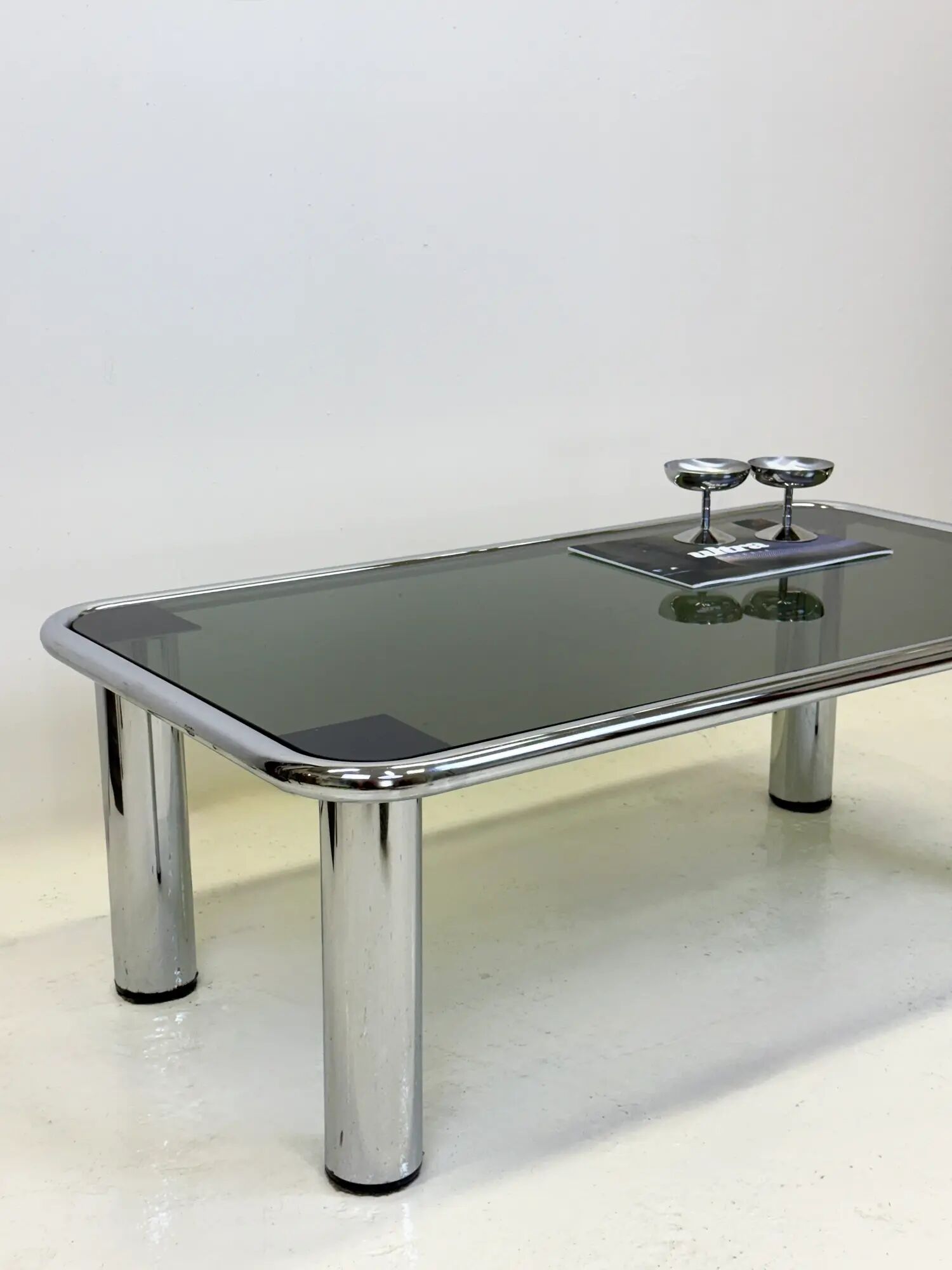 Table basse "Sesann" – Gianfranco Frattini pour Cassina, Italie, années 1970