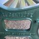 Banc public le centaure vintage en fonte