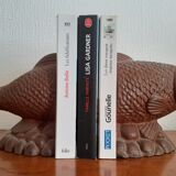 Greenhouse vintage book "carp" cast iron