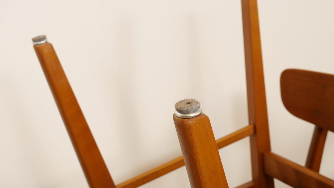 4 x dining chairs | Farstrup | Model 210 | Restored | Green