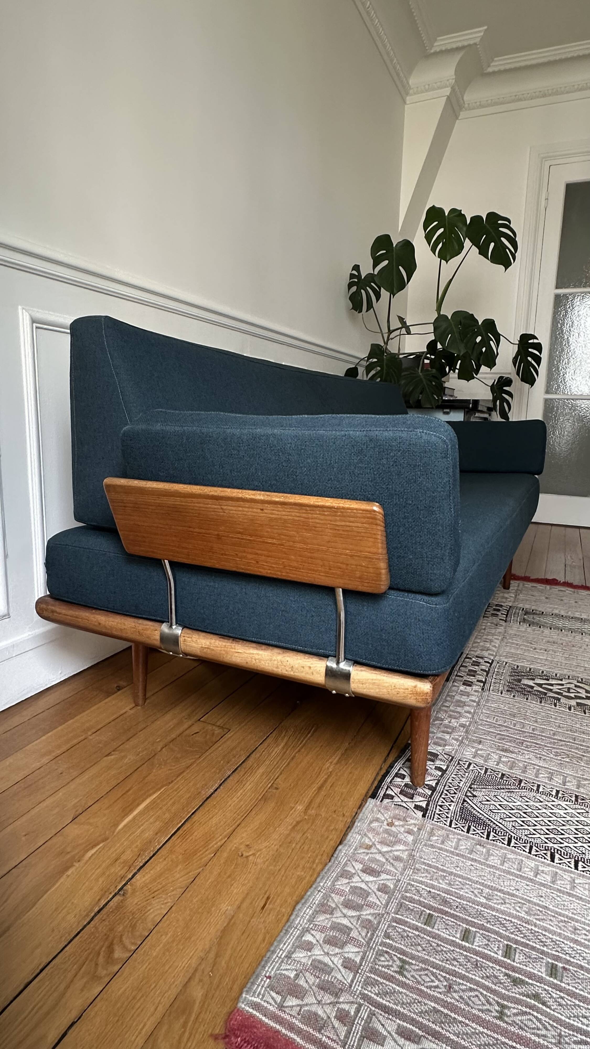 Daybed Mid-Century Peter Nielsen & Orla Mølgaard-Nielsen Canapé danois en t