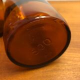 Set of 7 old bottles