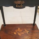 Table d'appoint en marqueterie de bois Napoléon III