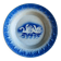 Hollow plate Moulin des Loups Hamage France, blue and white swan decoration.