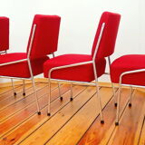 A set of four chairs designed by Hynek Gottwald, Czechoslovakia, Bauhaus