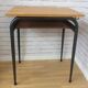 School desk and chair