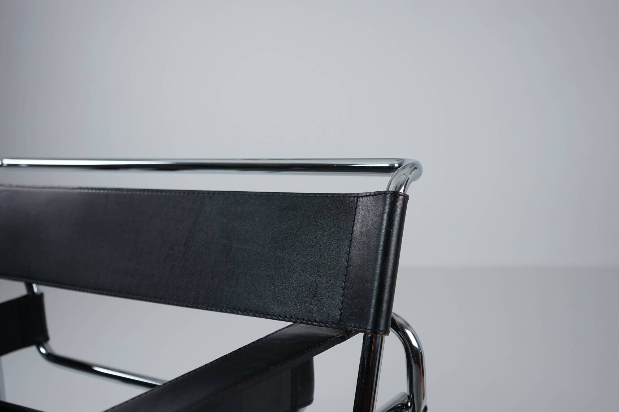 Wassily Chair by Marcel Breuer for Gavina set of 2