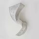 Large minimalist terracotta wall light from toscot italy