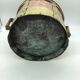 Old copper and brass pot cover 20th century