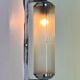 Chrome Bauhaus flush mount/ceiling light or Wall Lamp, 1940s - Czechoslovakia