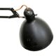 Matte black architect lamp Luxo 1001 by Jac Jacobsen for Luxo. Norway 1950s