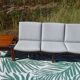 Modular vintage lounge set in teak signed by Karl SØrlie & SØnner.