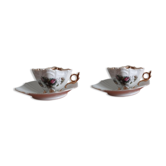 Pair of mocha cups