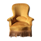 Fauteuil en velours, XXe siècle