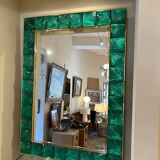 Miroir Murano, verres taillés XX eme