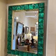 Murano mirror, cut glass, 20th century