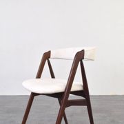 Danish Teak Dining Chairs by Th. Harlev for Farstrup, 1960s, Set of 4.