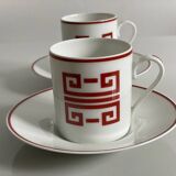 Two porcelain cups by Bernardaud.