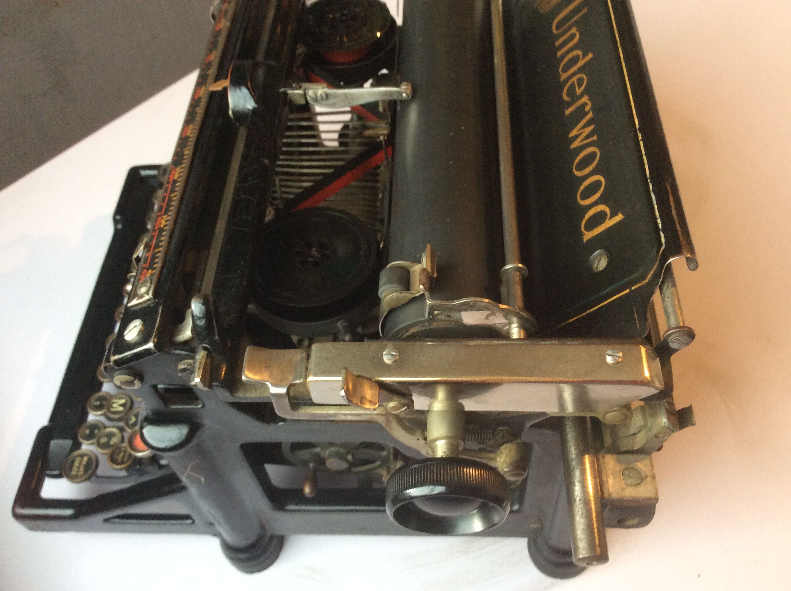 Typewriter old Underwood No. 5